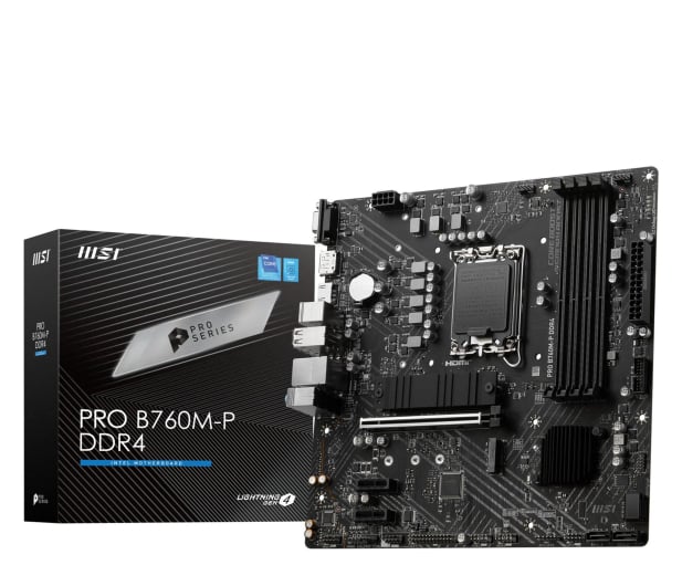 MSI PRO B760M-P DDR4 - 1243707 - zdjęcie